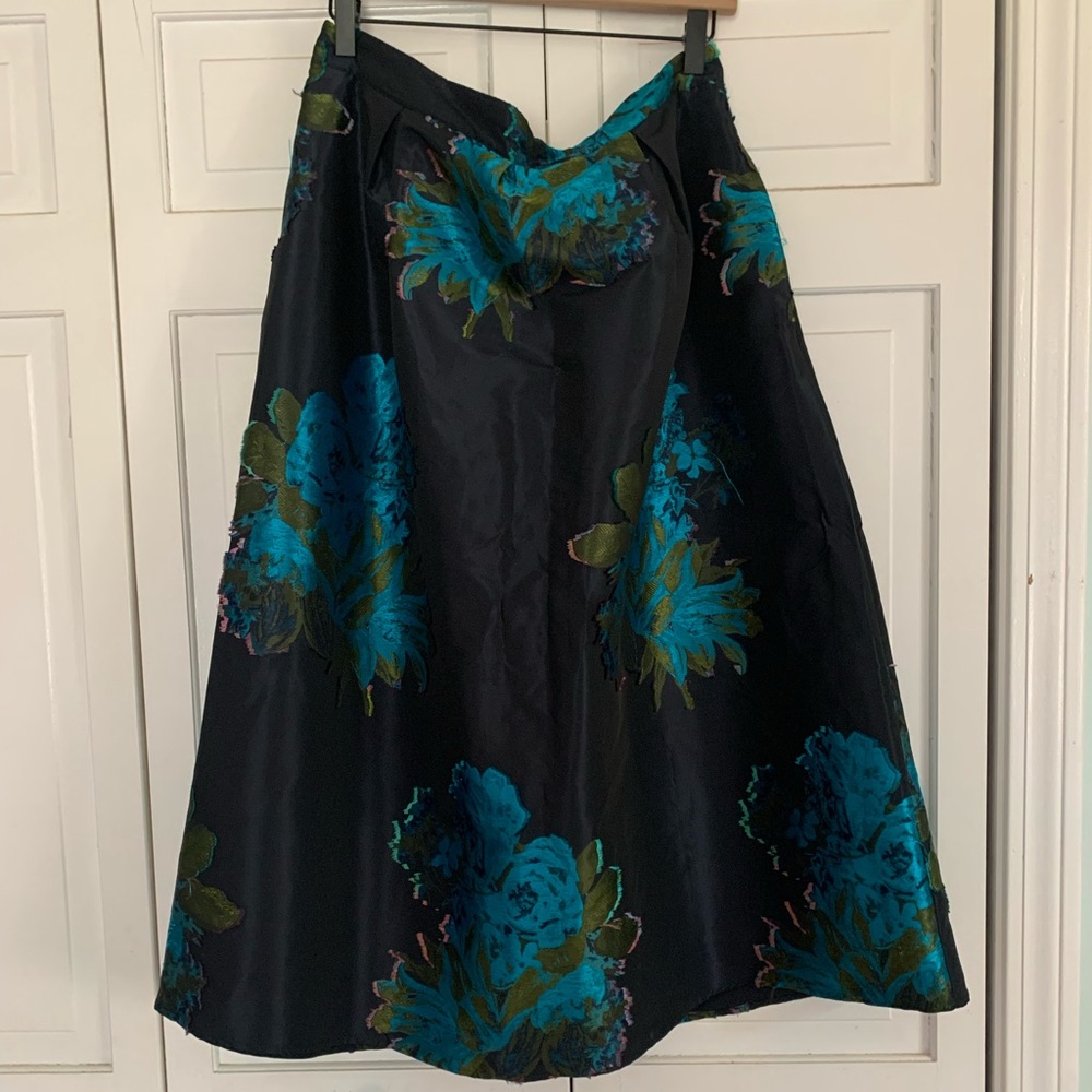 Anthropologie Maeve Floral Skirt